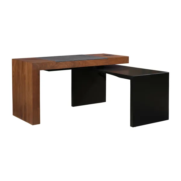 Amish Smart Desk with Adjustable Height Lift Top Amish Smart Desk with Adjustable Height Lift Top